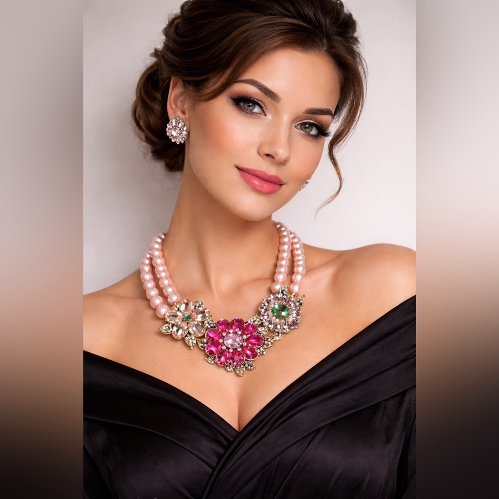 Heidi Daus Glorious Garden Boxed Necklace